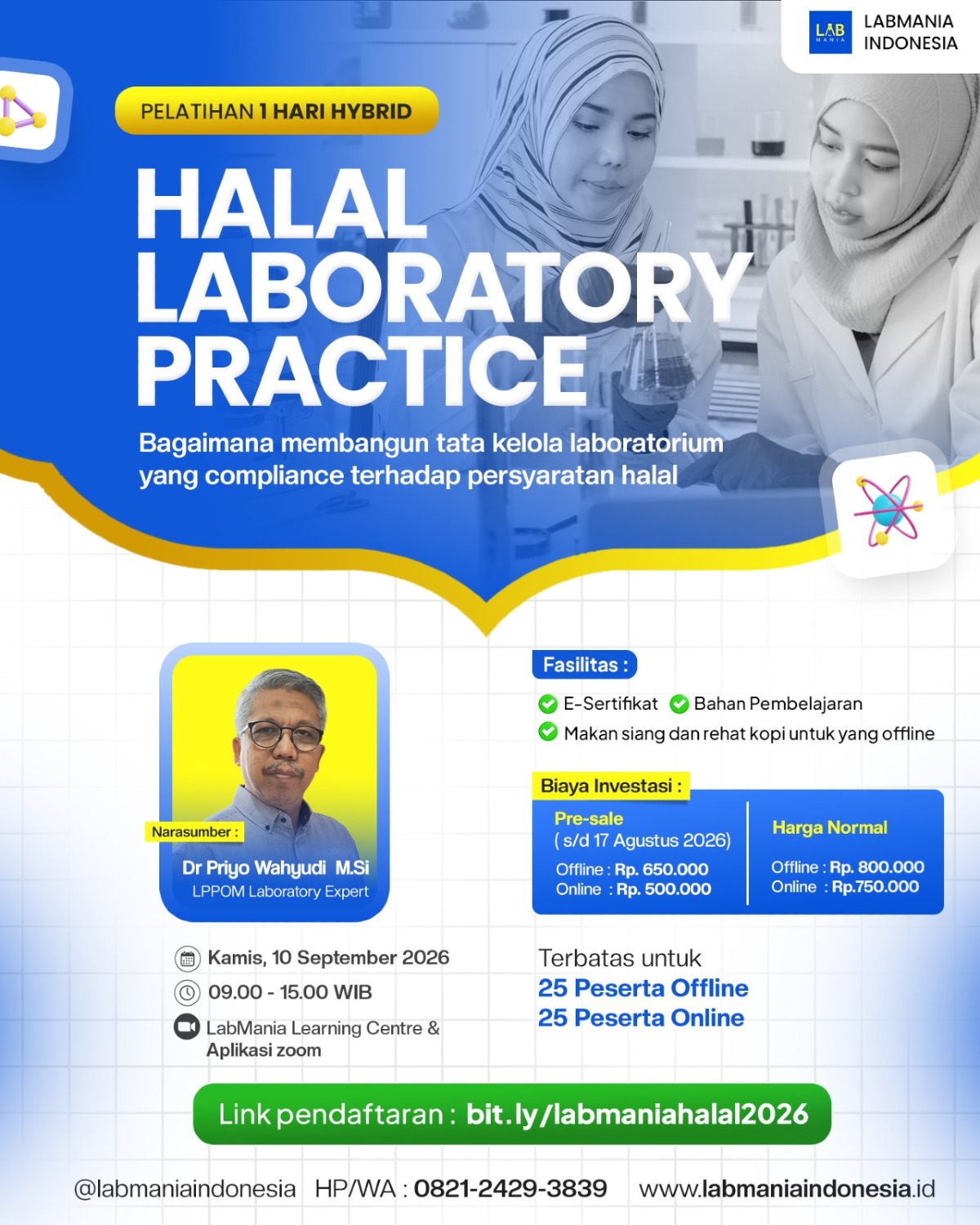 Membangun Tata Kelola Laboratorium yang Compliance terhadap Persyaratan Halal