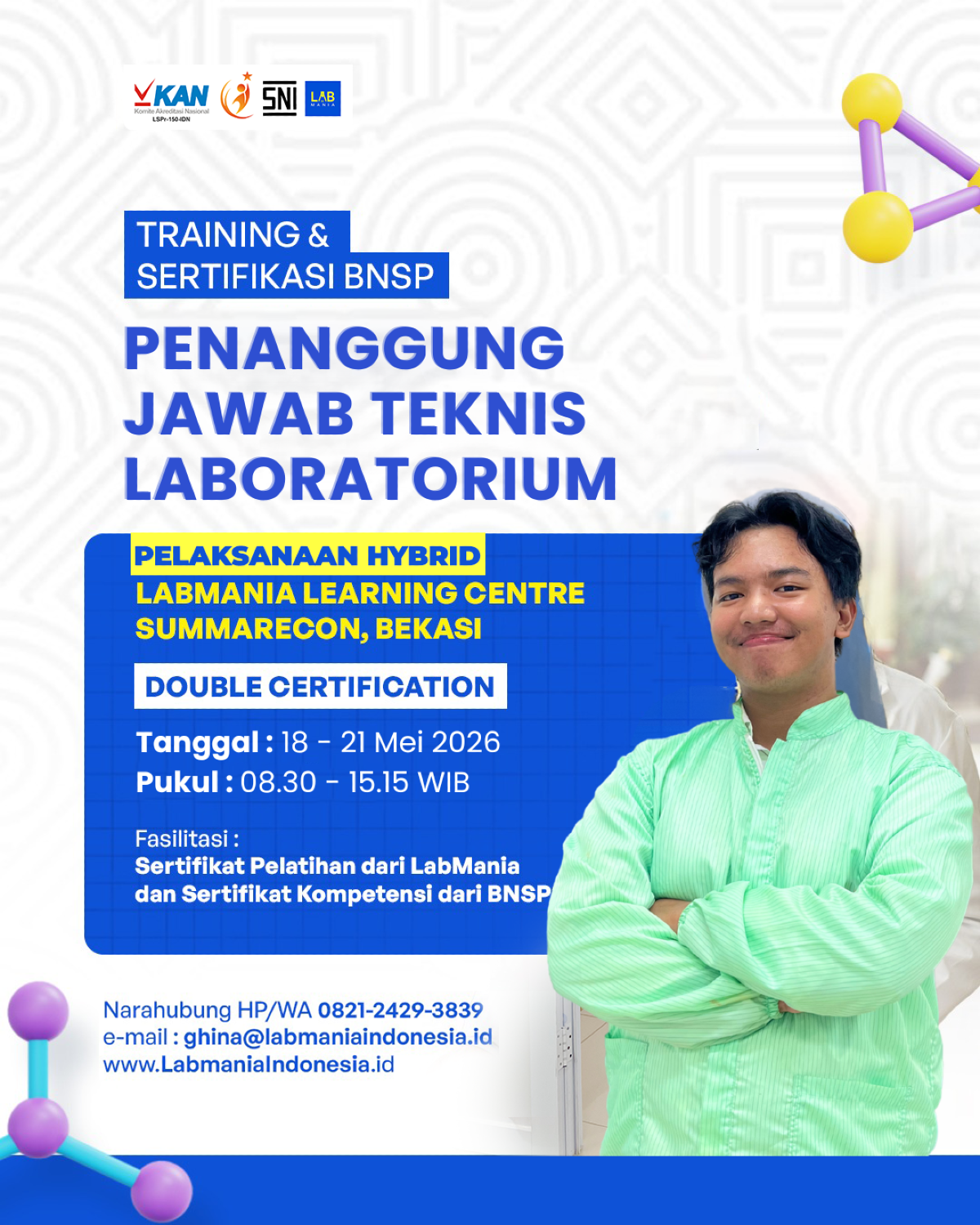 Penanggung Jawab Teknis Laboratorium