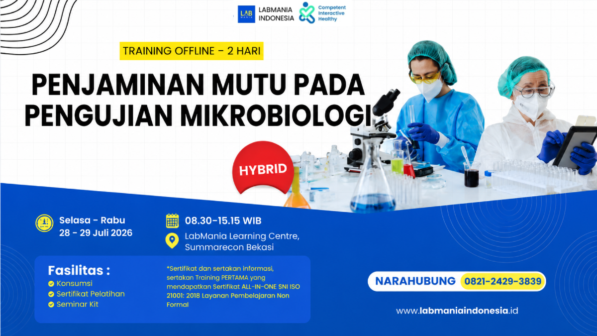 Penjaminan Mutu pada Pengujian Mikrobiologi
