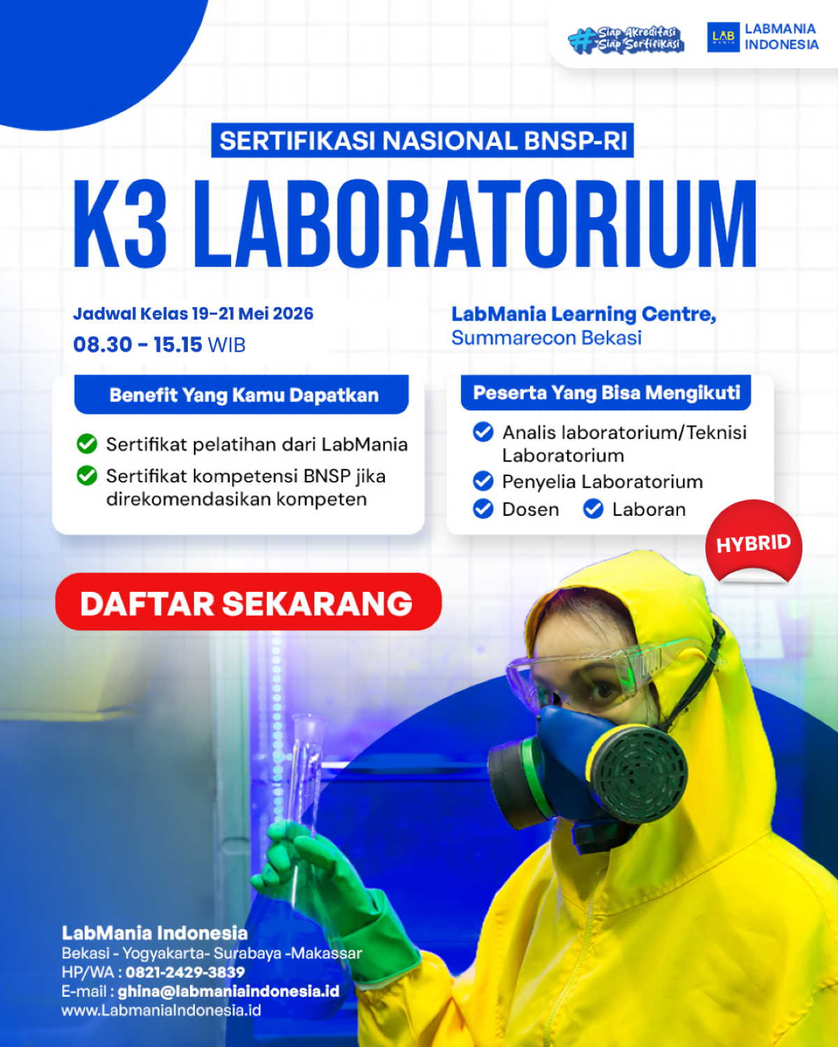 K3 Laboratorium Berbasis Kompetensi