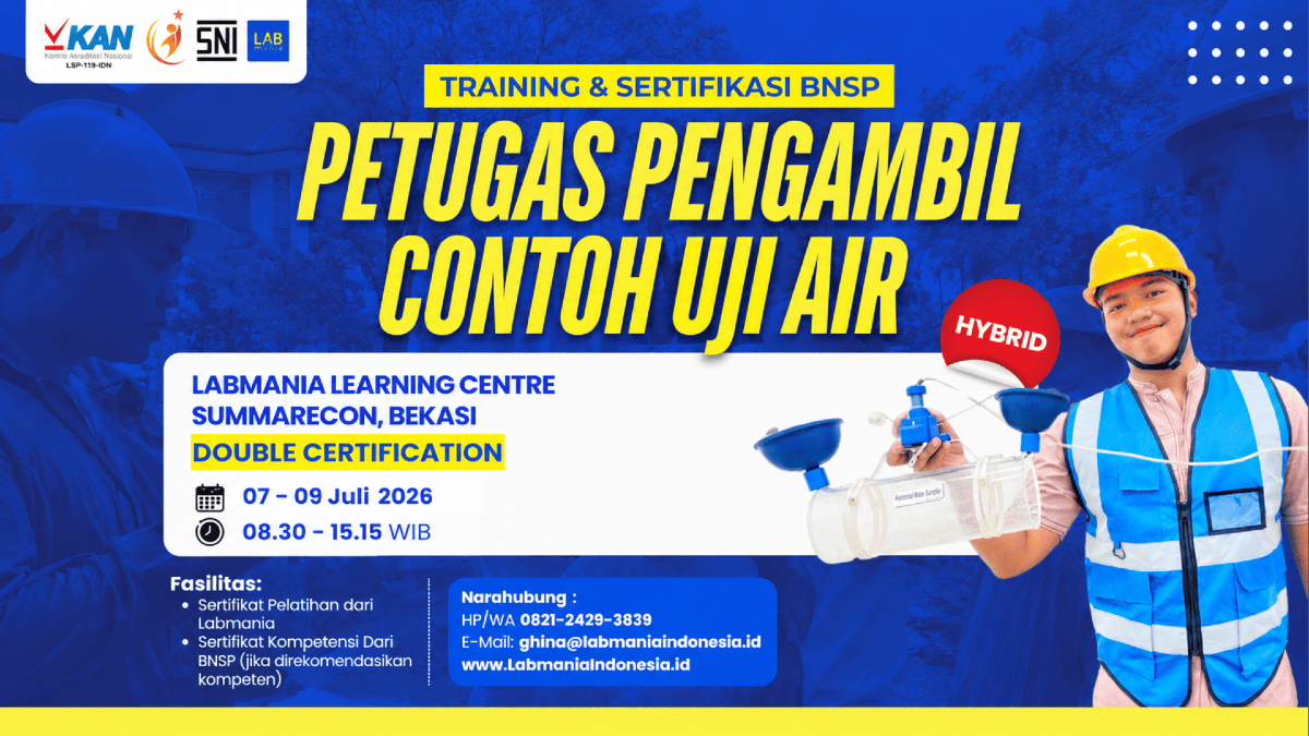 Petugas Pengambil Contoh Uji Air