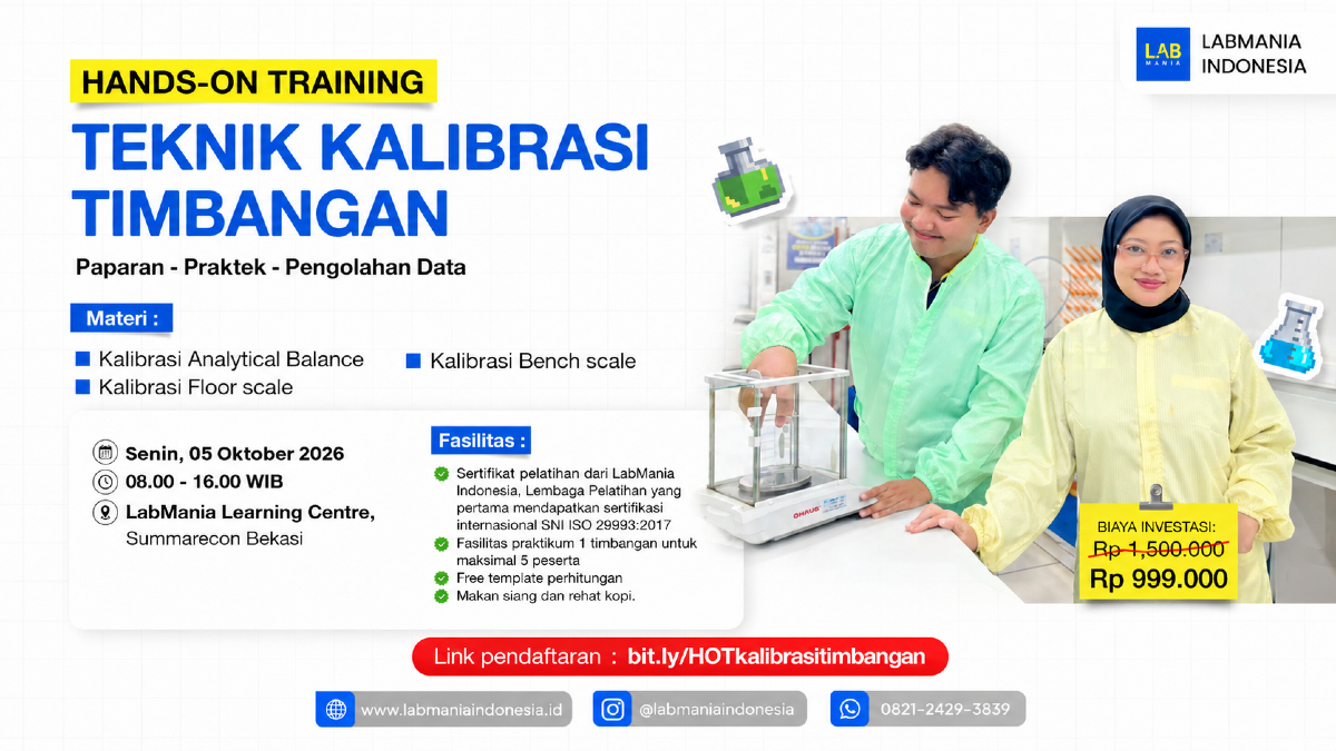 Teknik Kalibrasi Timbangan