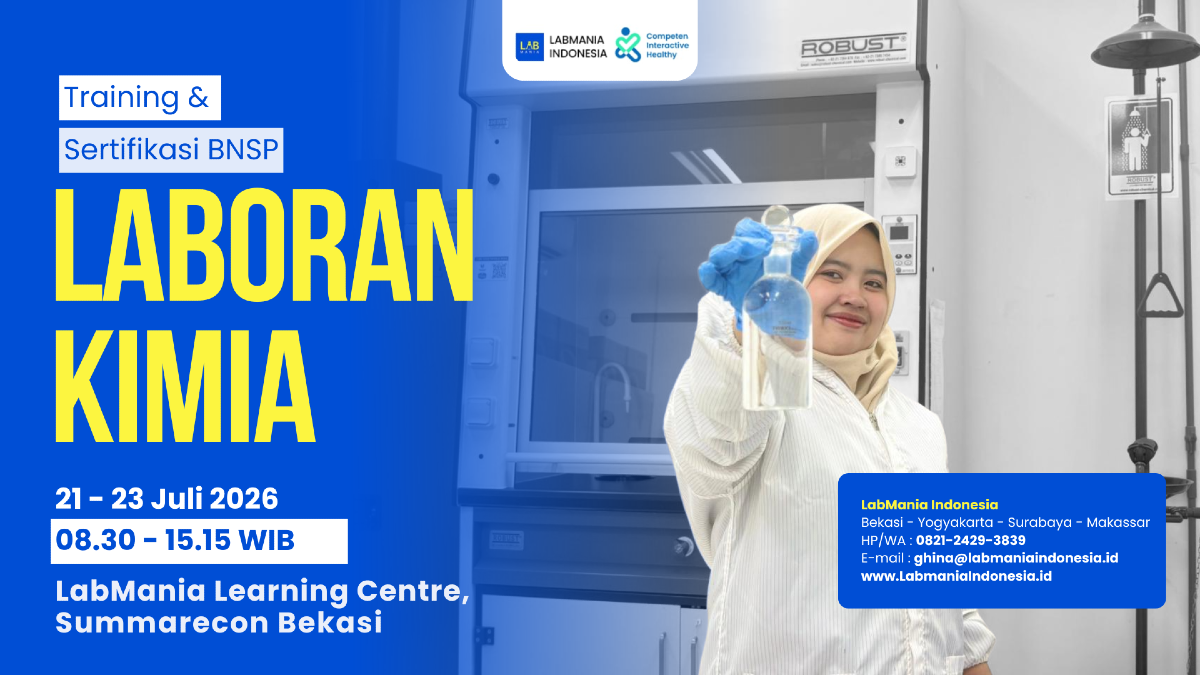  Training dan Sertifikasi BNSP Laboran Kimia
